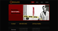 Desktop Screenshot of biocareenvironmental.com